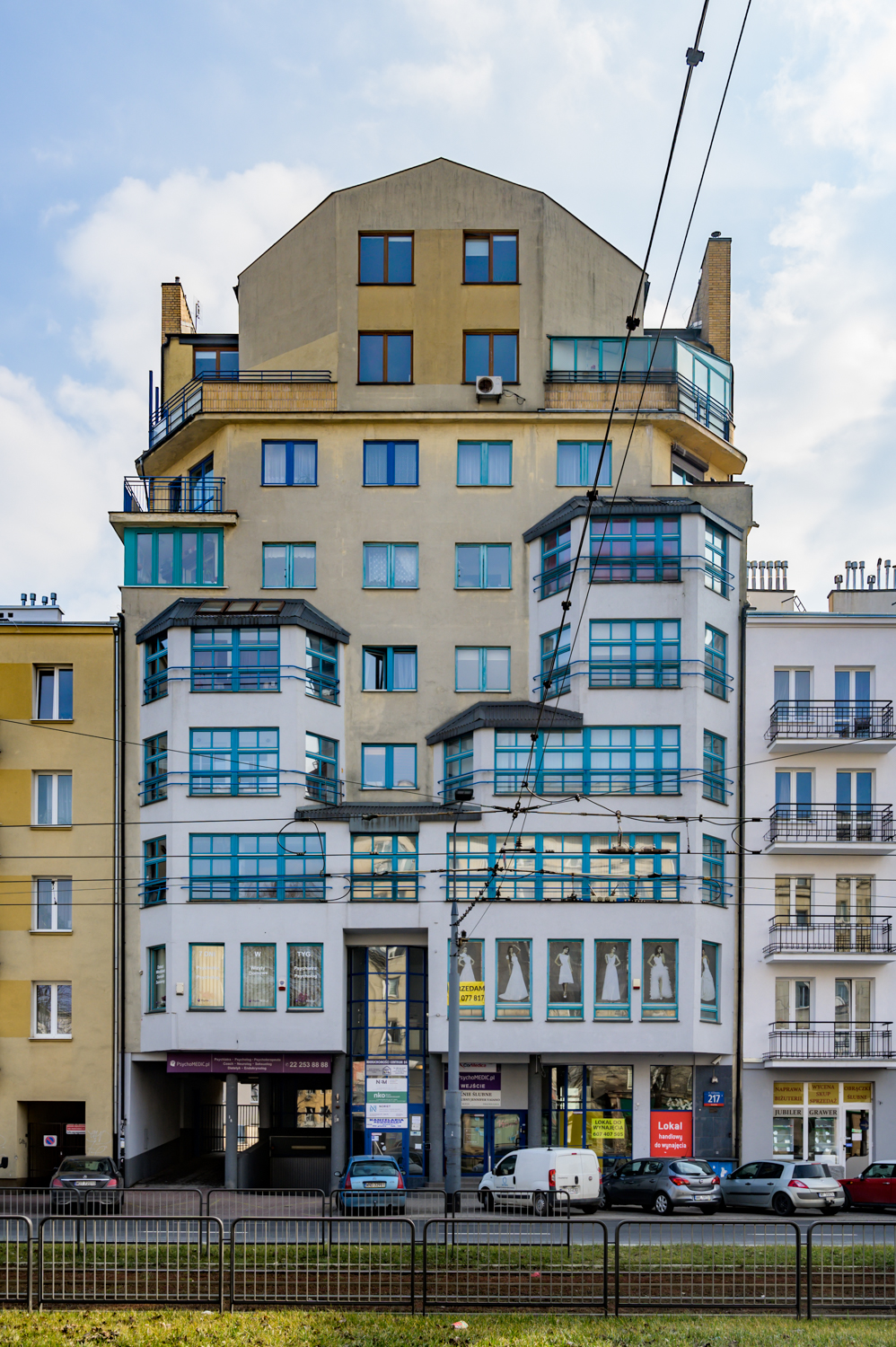 Zdjęcie architektury budynku Budynek mieszkalno-usługowy